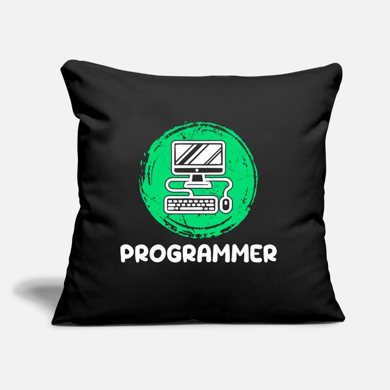 Computer Developer Programmer Computer Geek Sofa pillow with filling 45cm x 45cm