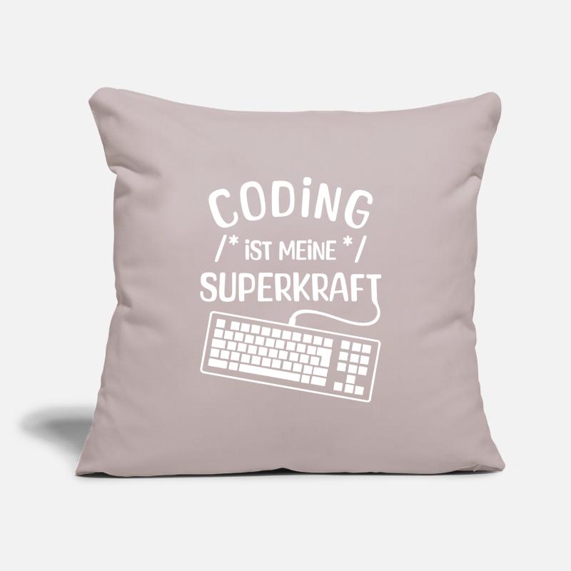 Instruction de script de code Développeur Computergeek Coussin et housse de 45 x 45 cm