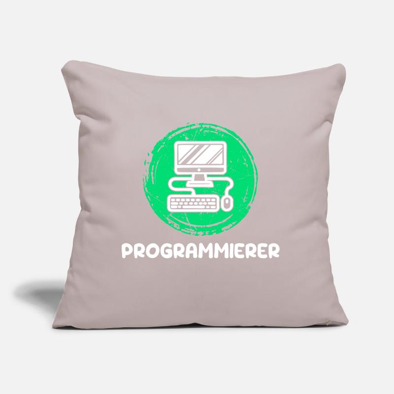 Computerfreak Skripting Developer Programmierer Sofakissen mit Füllung 45 x 45 cm