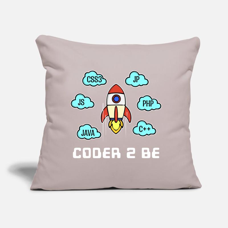 Déclaration du développeur Css Php Java C++ Programmeur Coussin et housse de 45 x 45 cm