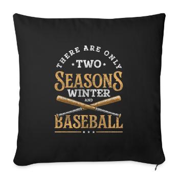 Sport Ball Spiel Catcher - Sofakissen mit Füllung 45 x 45 cm - Schwarz - Vorne