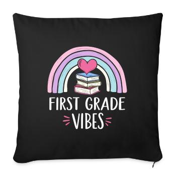 Atmosphère de première classe - Coussin et housse de 45 x 45 cm - noir - Devant