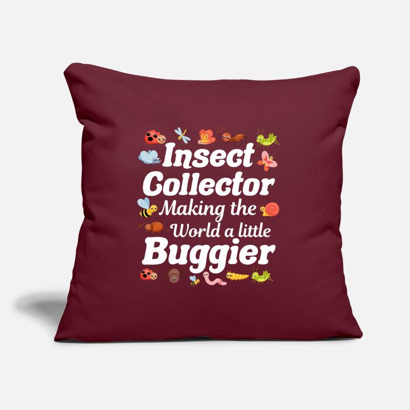 Insect Collector Entomology Entomologist Bug Lover Sofa pillow with filling 45cm x 45cm