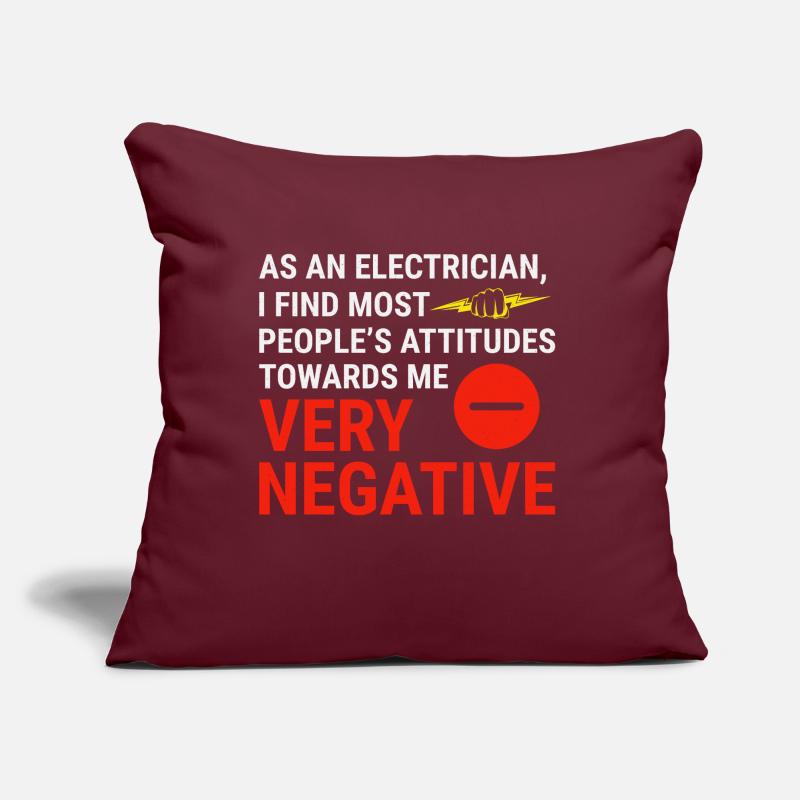 Electrician Humor Electrical Technician Engineer Sofa pillow with filling 45cm x 45cm