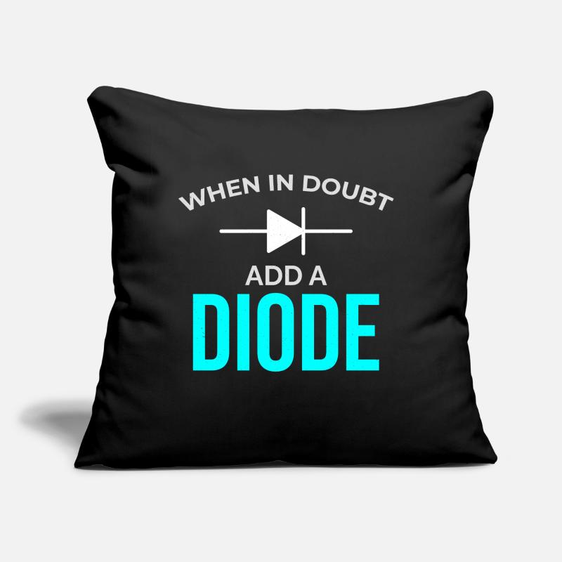 Electrician: When in Doubt, Add a Diode Sofa pillow with filling 45cm x 45cm
