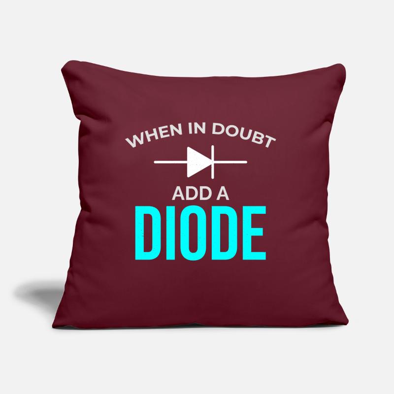 Electrician: When in Doubt, Add a Diode Sofa pillow with filling 45cm x 45cm
