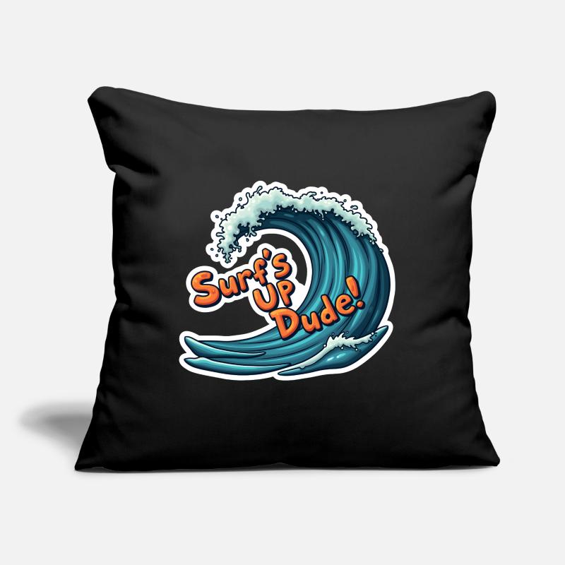 Surfe dessus, mec ! Coussin et housse de 45 x 45 cm