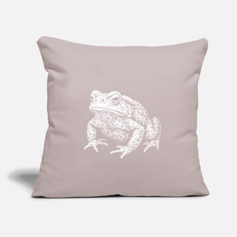 Toad Sofa pillow with filling 45cm x 45cm