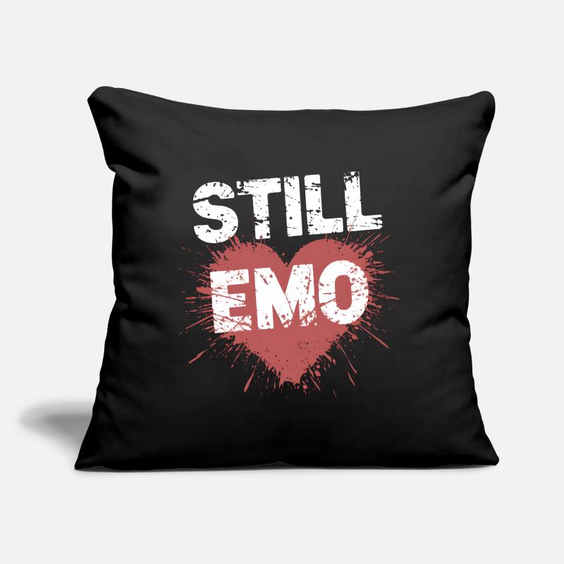 Toujours Emo ! Emo Goth Alternative Coussin et housse de 45 x 45 cm