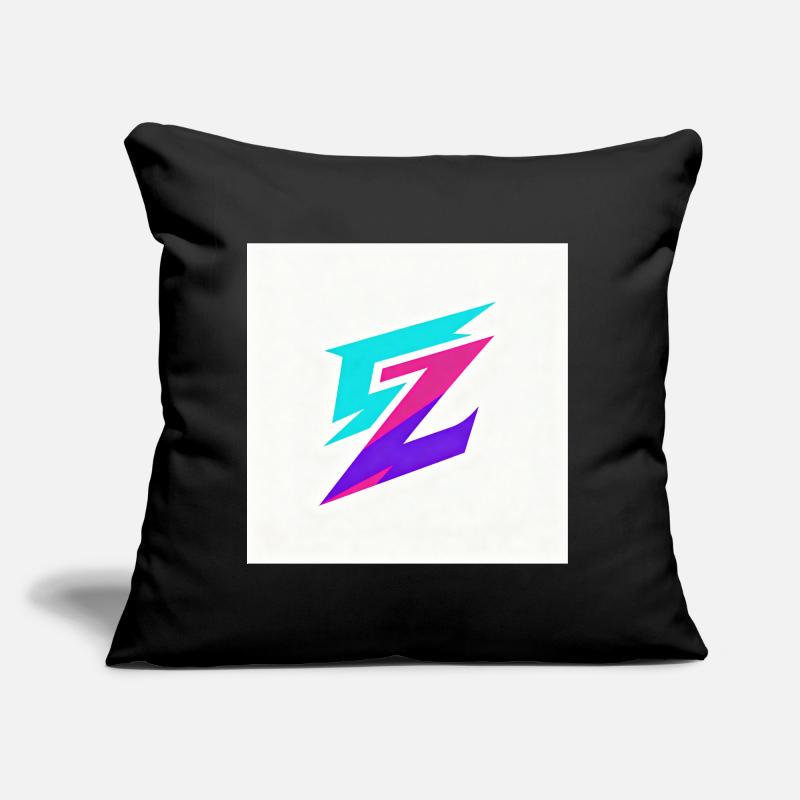 Zigzag Neon Gradient Logo Sofa pillow with filling 45cm x 45cm