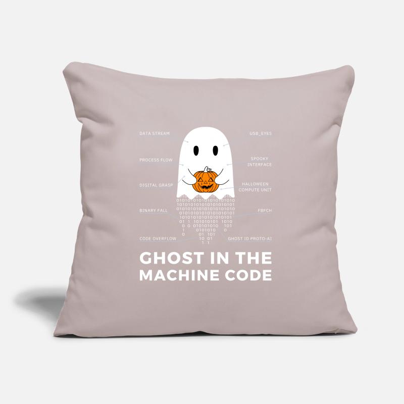 Lustiger Programmierer, Programmierer Halloween T-Shirt Sofakissen mit Füllung 45 x 45 cm