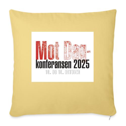 Mot Dag konferanse 2025 - Sofapute med fylling 45 x 45 cm