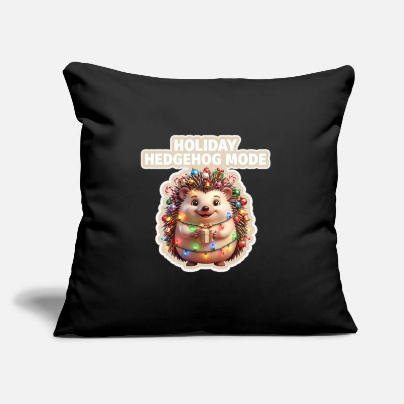 Mode hérisson des fêtes Coussin et housse de 45 x 45 cm