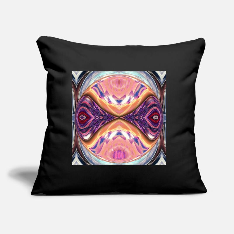 Kaleidoskop Orb Farbexplosion Sofakissen mit Füllung 45 x 45 cm