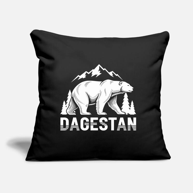 Dagestan Bear Mountain Crest Sofa pillow with filling 45cm x 45cm