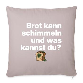 MOISISSURE DE PAIN ET TOI ? CADEAU SARCASME DRÔLE - Coussin et housse de 45 x 45 cm - taupe clair - Devant