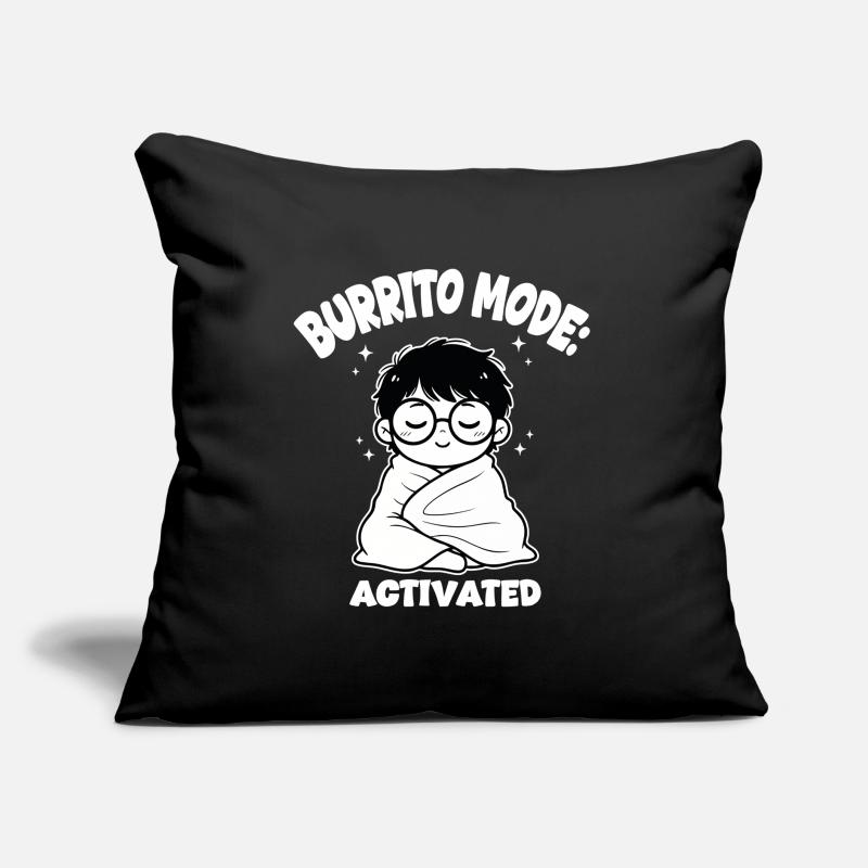 Couverture Burrito Mode Coussin et housse de 45 x 45 cm