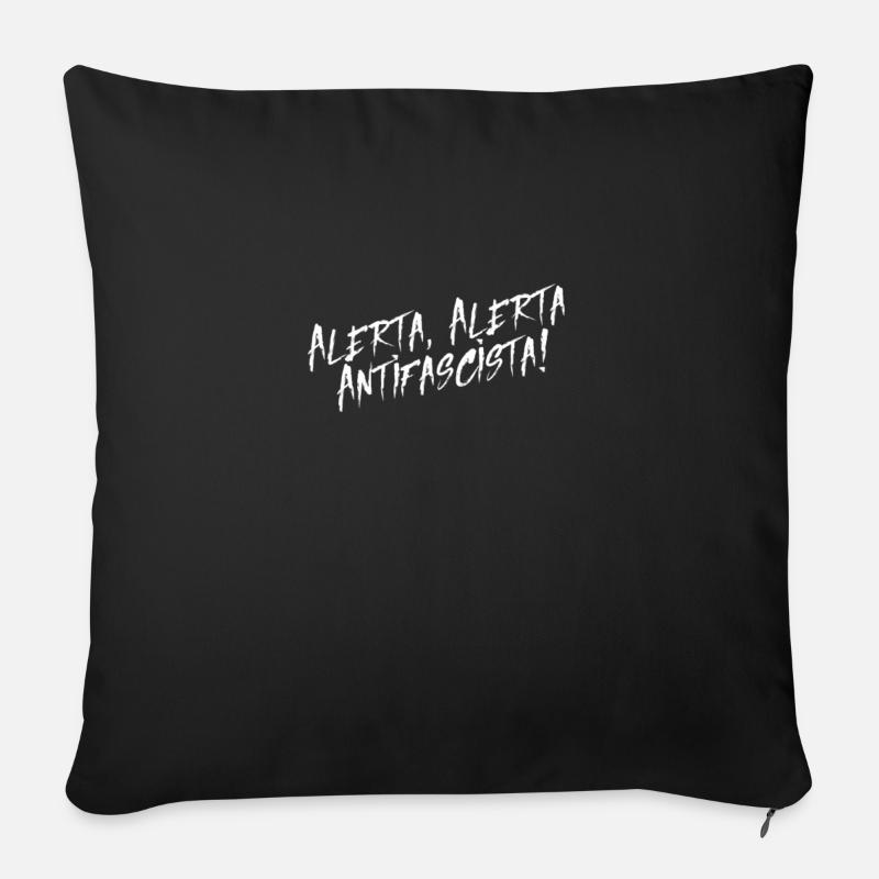 alerta - Sofakissen mit Füllung 45 x 45 cm - Schwarz