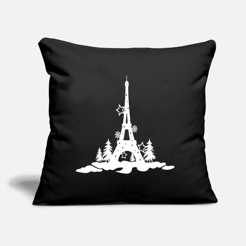 WEIHNACHTEN EIFFEL TOUR 2,Eiffelturm paris Sofakissen mit Füllung 45 x 45 cm