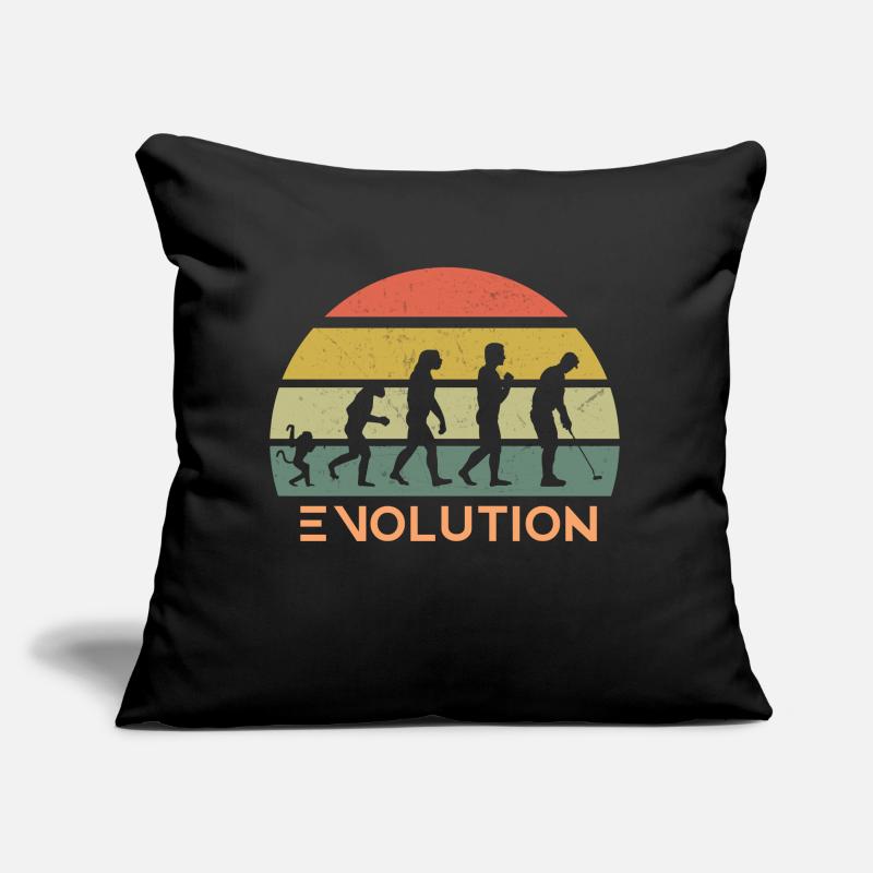 Retro Golf Evolution Sofa pillow with filling 45cm x 45cm