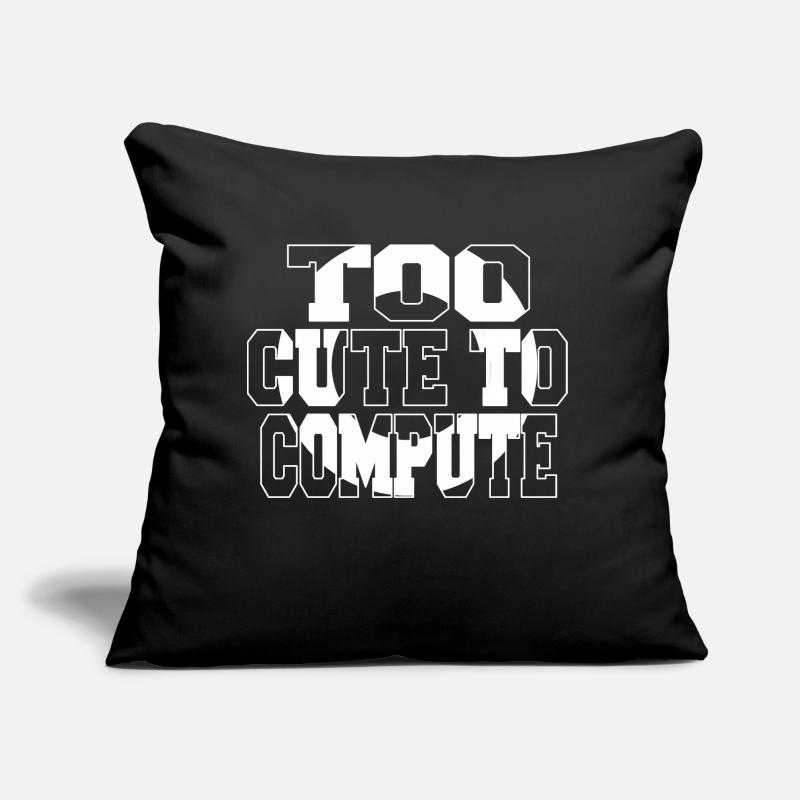 Idée de cadeau d’anniversaire mais je fais du code de piratage Coussin et housse de 45 x 45 cm