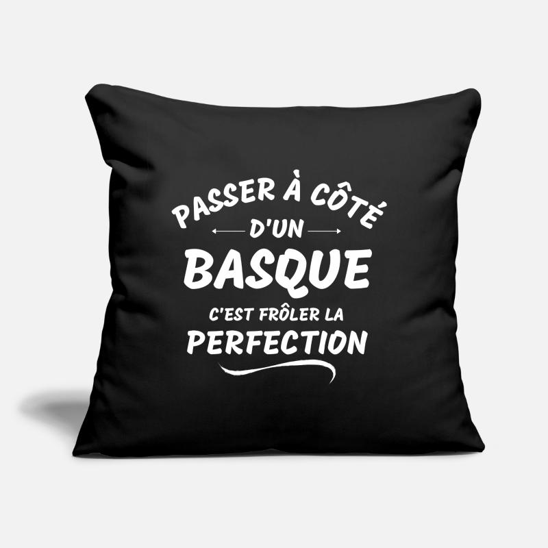 Basque, je suis Basque, pays Basque Coussin et housse de 45 x 45 cm