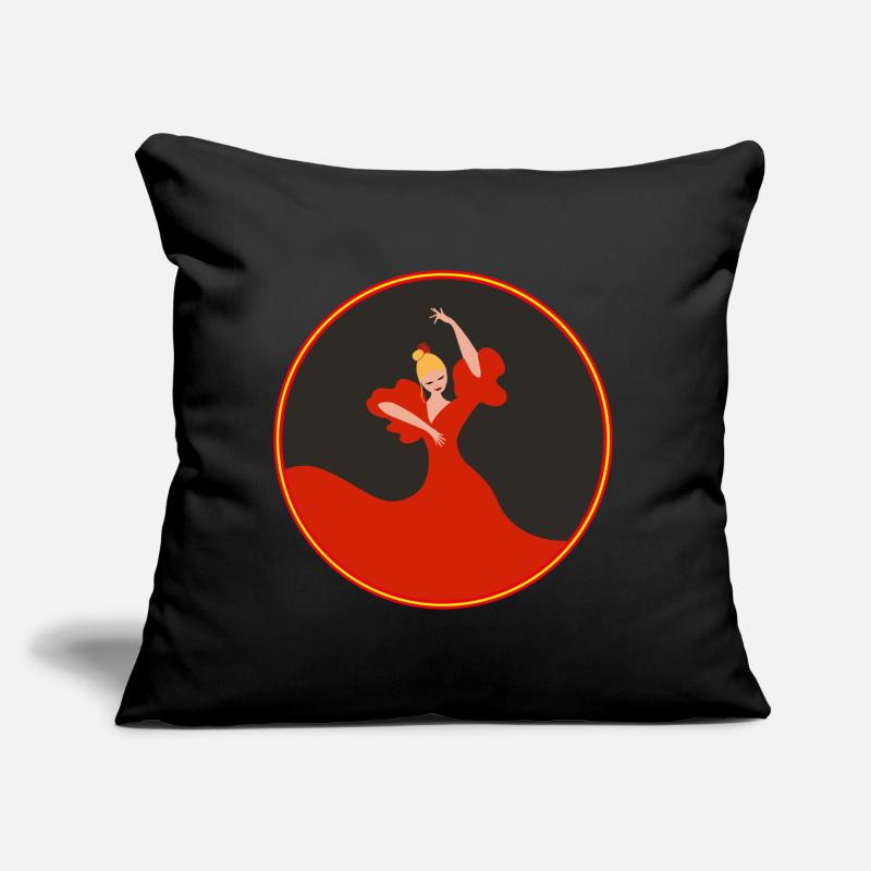Flamenco Dancer 2 Sofa pillow with filling 45cm x 45cm