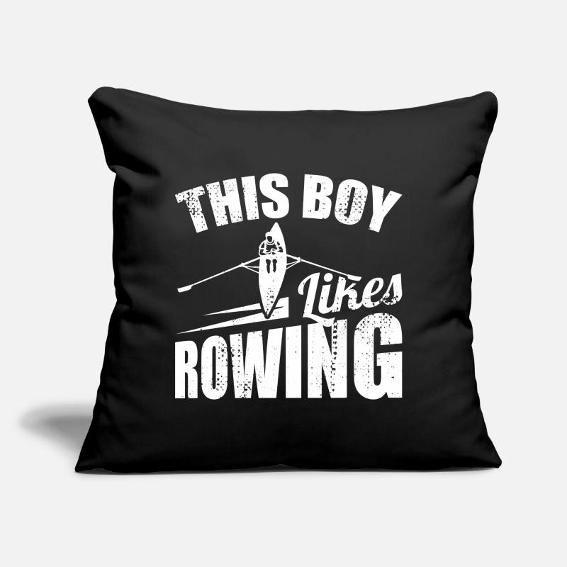 Rowing boy Sofa pillow with filling 45cm x 45cm