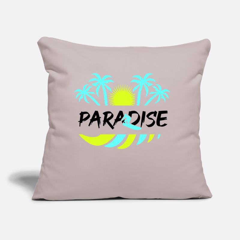 Paradis du surf Coussin et housse de 45 x 45 cm