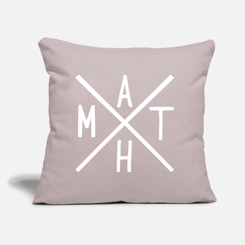 Math Sofa pillow with filling 45cm x 45cm