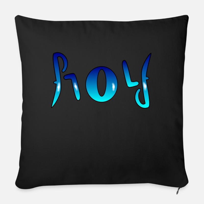 Rolf - Sofakissen mit Füllung 45 x 45 cm - Schwarz
