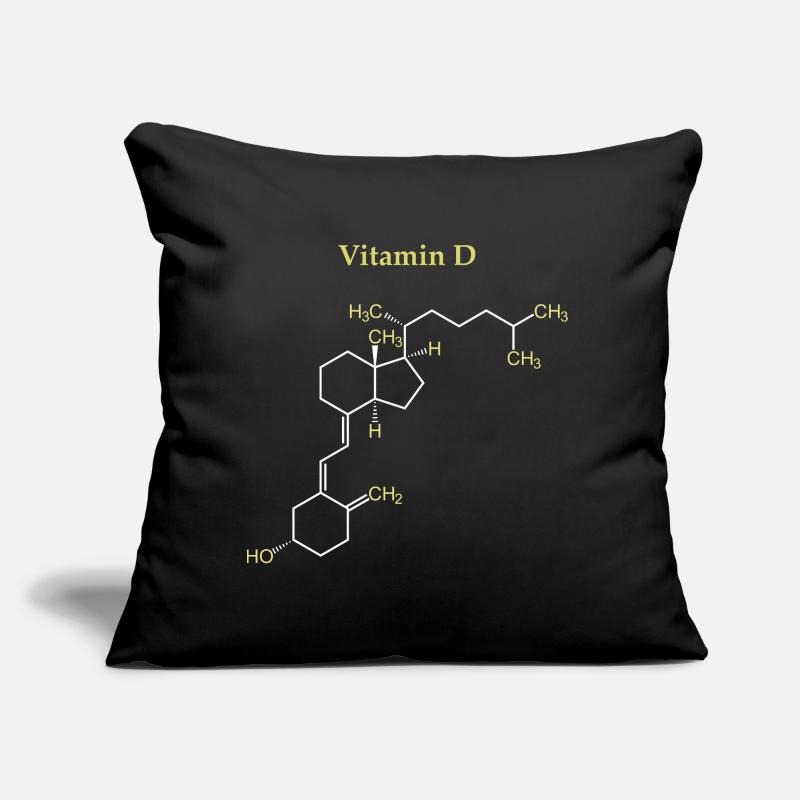 Structure Vitamine D Coussin et housse de 45 x 45 cm