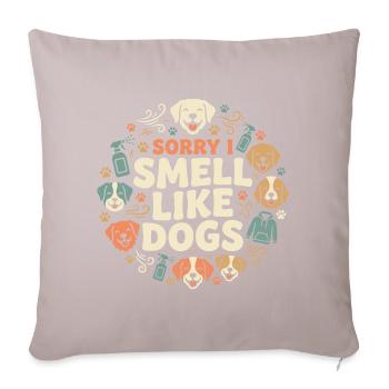 Technicien en chenil, assistant en chenil, soins aux animaux - Coussin et housse de 45 x 45 cm - taupe clair - Devant