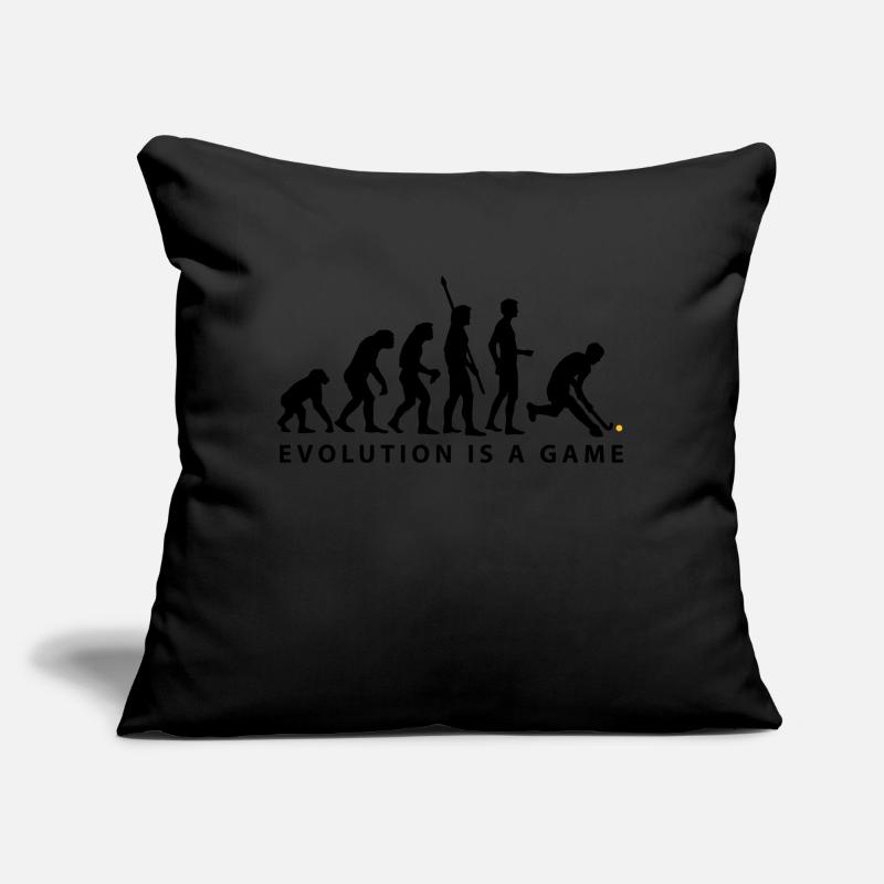 evolution_herren_hockey_b_2c Coussin et housse de 45 x 45 cm