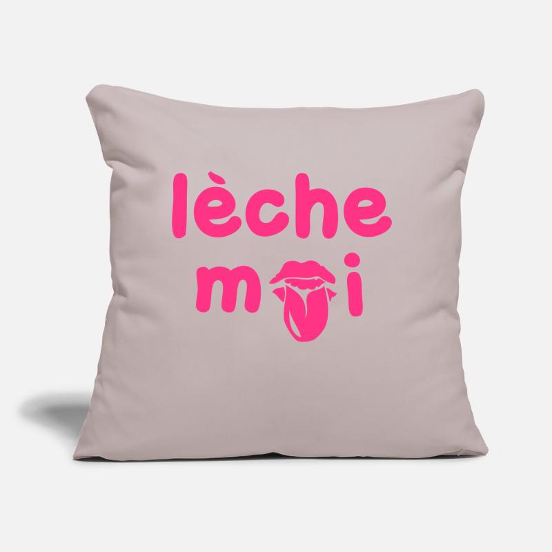leche oder Sie wollen mich Sofakissen mit Füllung 45 x 45 cm