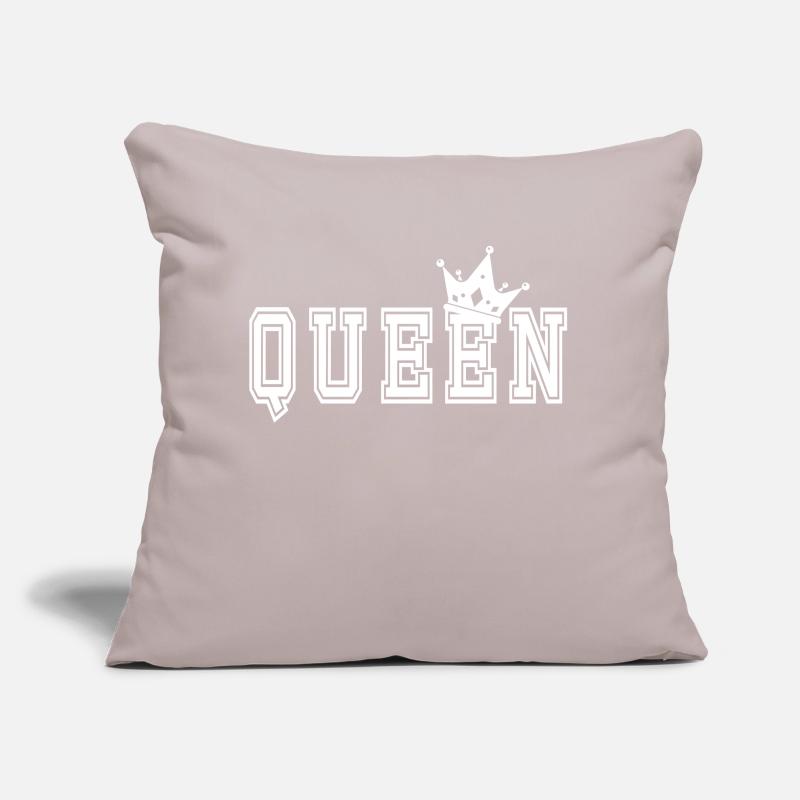 Queen devant Coussin et housse de 45 x 45 cm