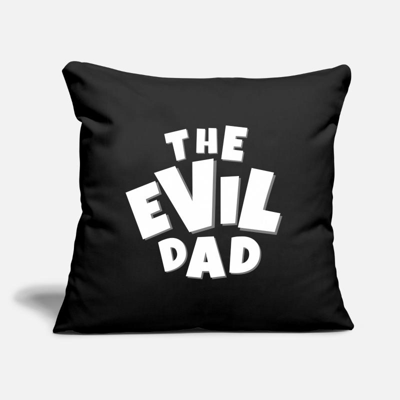 evil, EVIL, devil, humor dad, evil dad Sofa pillow with filling 45cm x 45cm