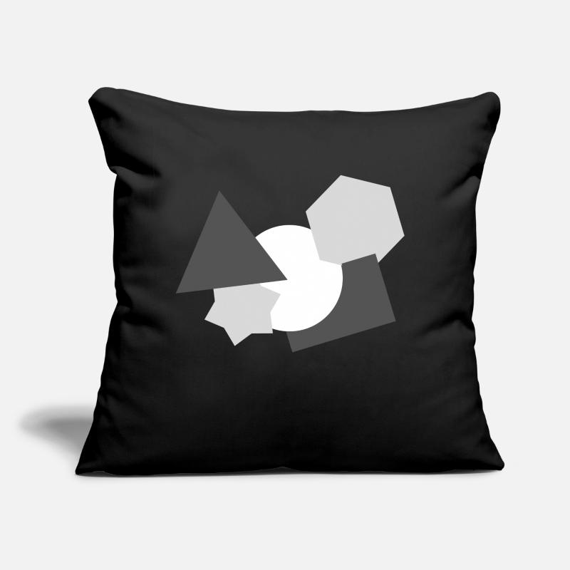 Forme Coussin et housse de 45 x 45 cm