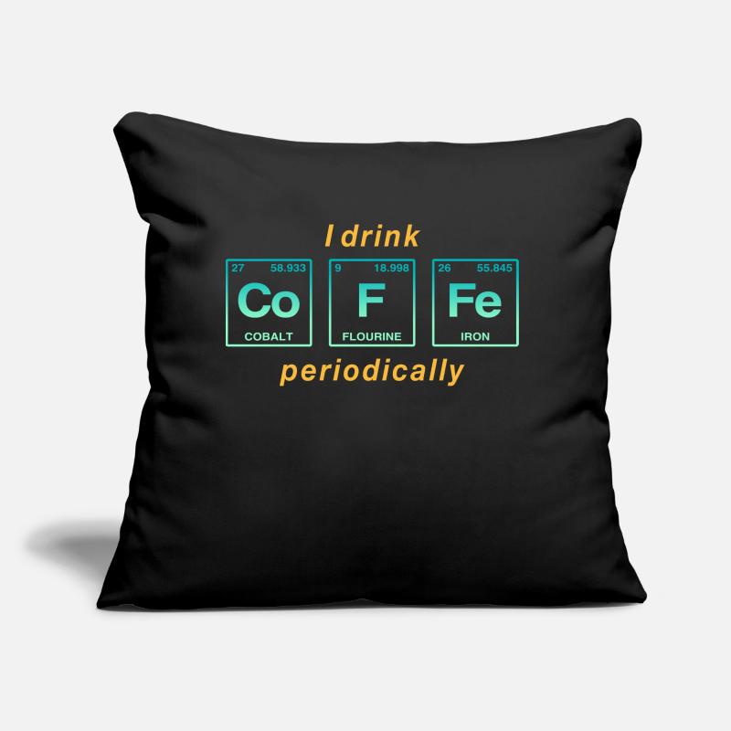 CAFÉ - avec des éléments du système persiode Coussin et housse de 45 x 45 cm