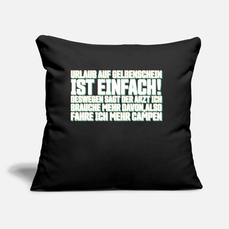 Lustiger Spruch Sofakissen mit Füllung 45 x 45 cm