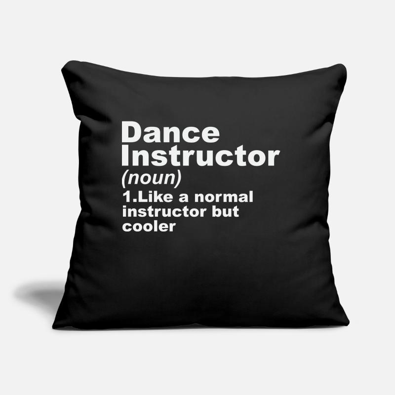 Définition de professeur de danse Coussin et housse de 45 x 45 cm