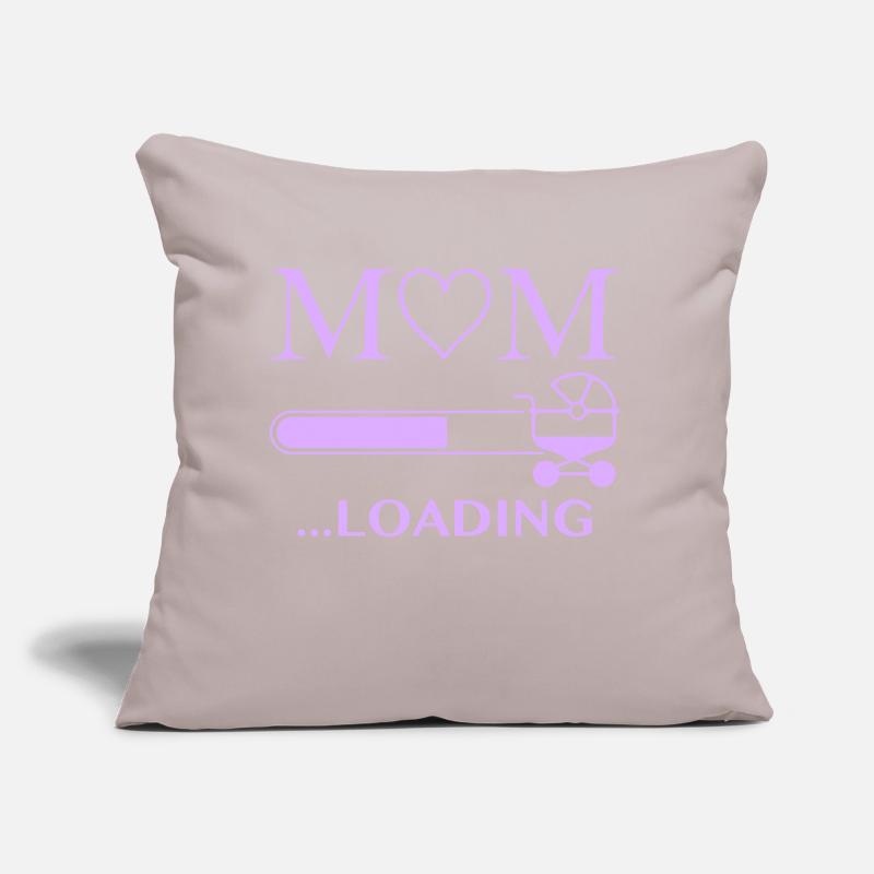 mom loading Sofakissen mit Füllung 45 x 45 cm