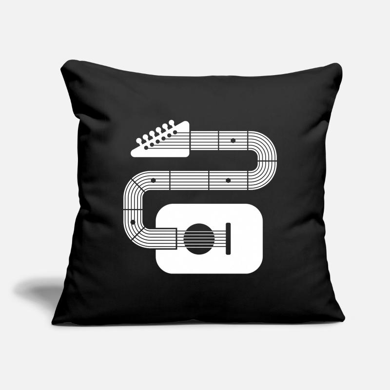 Abstract Shape Guitar Sofa pillow with filling 45cm x 45cm