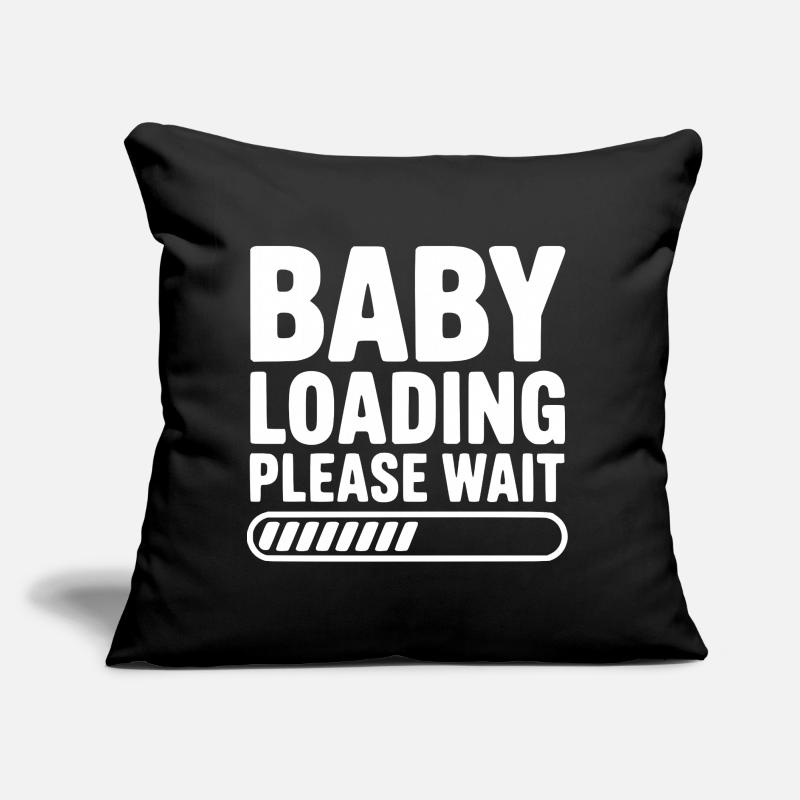 Baby Loading Please Wait Sofa pillow with filling 45cm x 45cm
