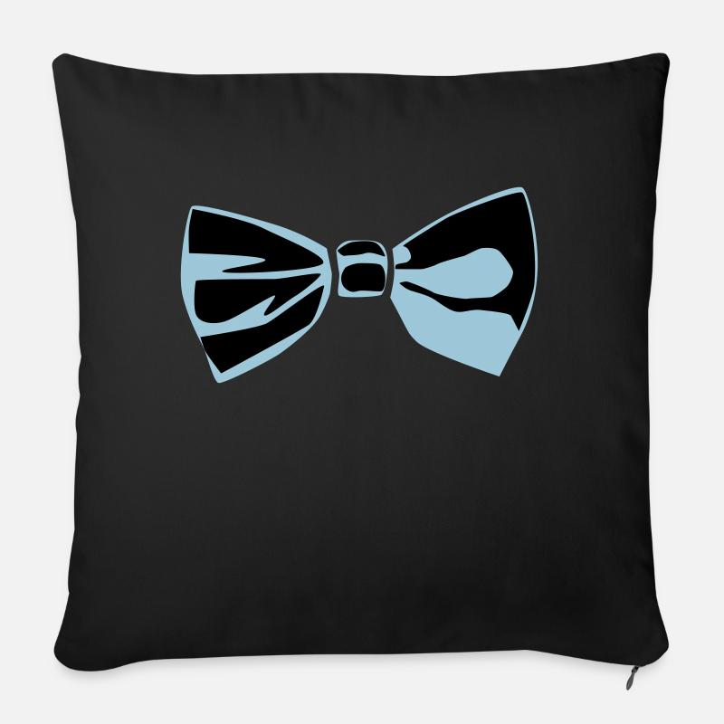 Fliege - Sofakissen mit Füllung 45 x 45 cm - Schwarz