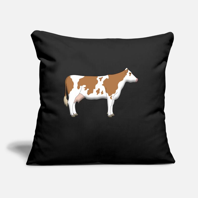 Vache 1 Coussin et housse de 45 x 45 cm