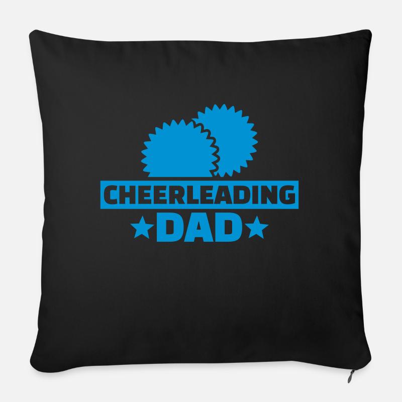 Cheerleading - Sofakissen mit Füllung 45 x 45 cm - Schwarz