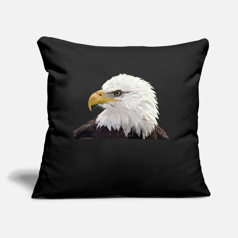 Bald eagle Sofa pillow with filling 45cm x 45cm