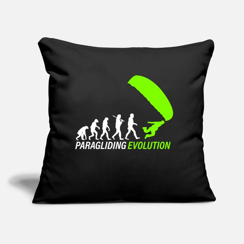 Évolution parapente Coussin et housse de 45 x 45 cm