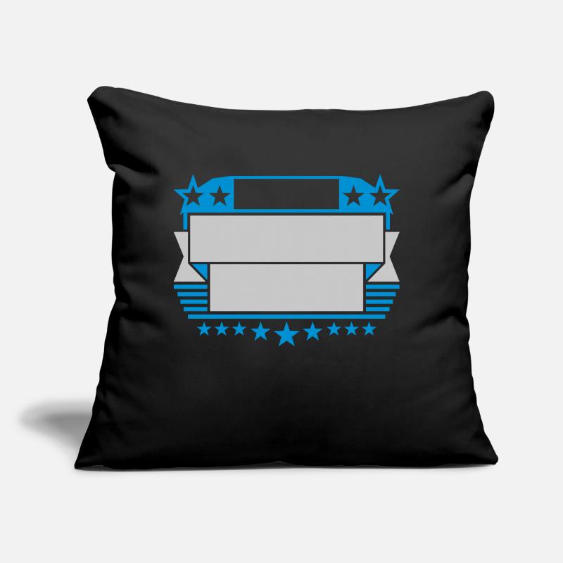 Insert Text Frame Shield Sofa pillow with filling 45cm x 45cm